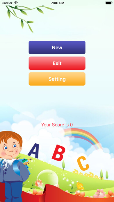 Emulate iPhone app Kids World ABC Puzzle using MyAndroid