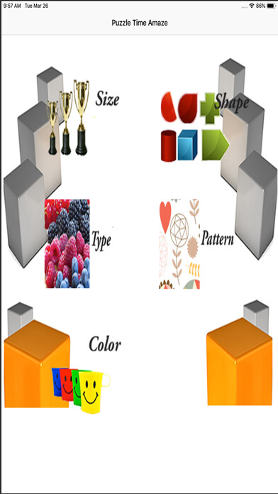 Emulate iPhone app Kidz Puzzle Time using MyAndroid
