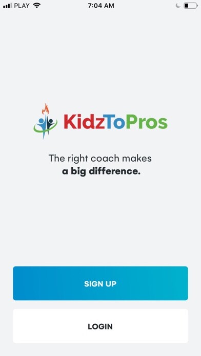 Emulate iPhone app KidzToPros Mobile using MyAndroid