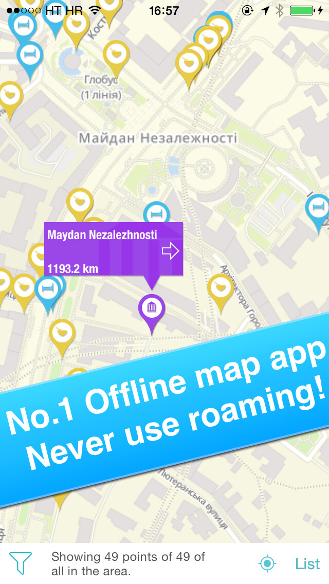 Emulate iPhone app Kiev, Ukraine - Offline Guide - using MyAndroid Emulate iPhone app Kiev, Ukraine - Offline Guide - using MyAndroid