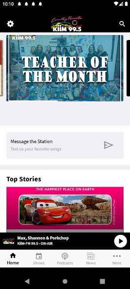 Emulate iPhone app KiiM-FM 99.5 using MyAndroid Emulate iPhone app KiiM-FM 99.5 using MyAndroid