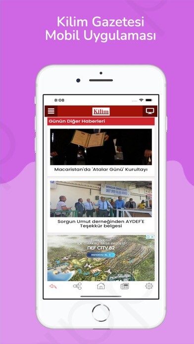 Emulate iPhone app Kilimgazetesi.de using MyAndroid Emulate iPhone app Kilimgazetesi.de using MyAndroid