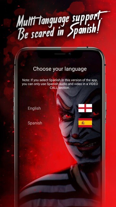 Emulate iPhone app Killer Clown Calls You using MyAndroid Emulate iPhone app Killer Clown Calls You using MyAndroid