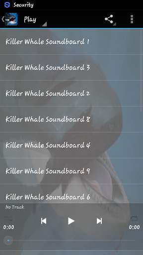 Run android online APK Killer Whales Sounds from MyAndroid or emulate Killer Whales Sounds using MyAndroid Run android online APK Killer Whales Sounds from MyAndroid or emulate Killer Whales Sounds using MyAndroid