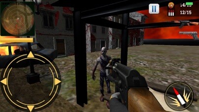 Emulate iPhone app Kill Infected Zombie In City using MyAndroid