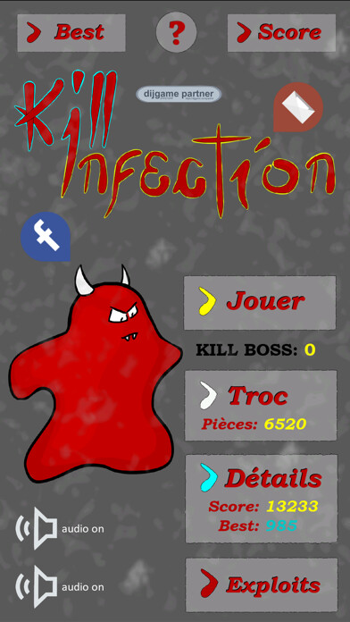 Emulate iPhone app KillInfection using MyAndroid Emulate iPhone app KillInfection using MyAndroid