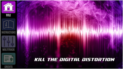 Emulate iPhone app Kill The Digital Distortion using MyAndroid