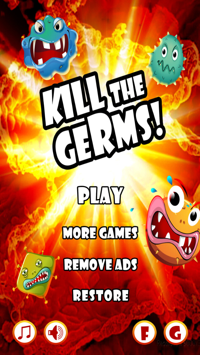Emulate iPhone app Kill The Germs! using MyAndroid Emulate iPhone app Kill The Germs! using MyAndroid