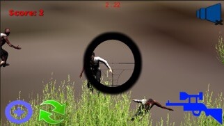 Emulate iPhone app Kill Zombies All using MyAndroid