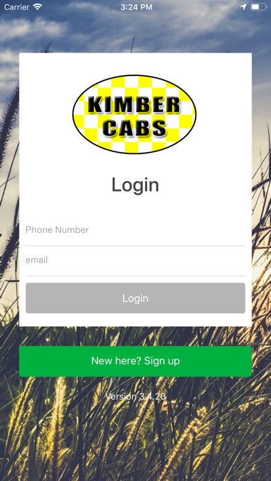 Emulate iPhone app Kimber Cabs using MyAndroid