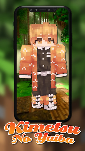Run android online APK Kimetsu Skins for Minecraft from MyAndroid or emulate Kimetsu Skins for Minecraft using MyAndroid