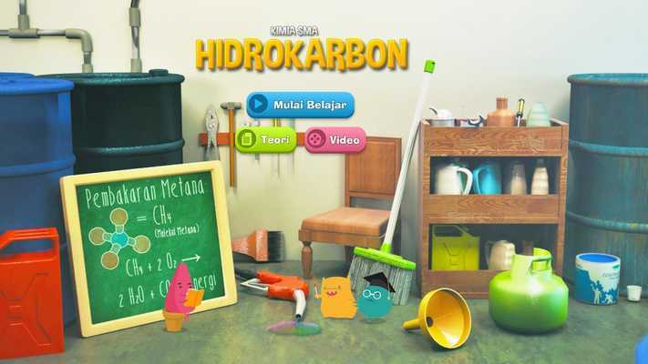 Emulate Android APK Kimia SMA : Hidrokarbon
