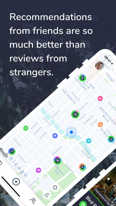 Emulate iPhone app KiMM - Your Personal Map using MyAndroid