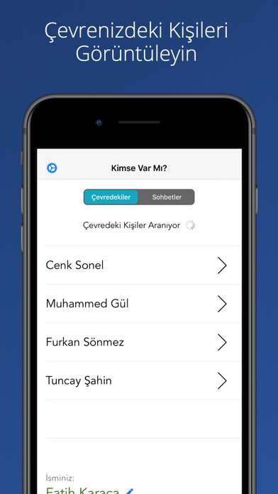 Emulate iPhone app Kimse Var Mı? using MyAndroid Emulate iPhone app Kimse Var Mı? using MyAndroid