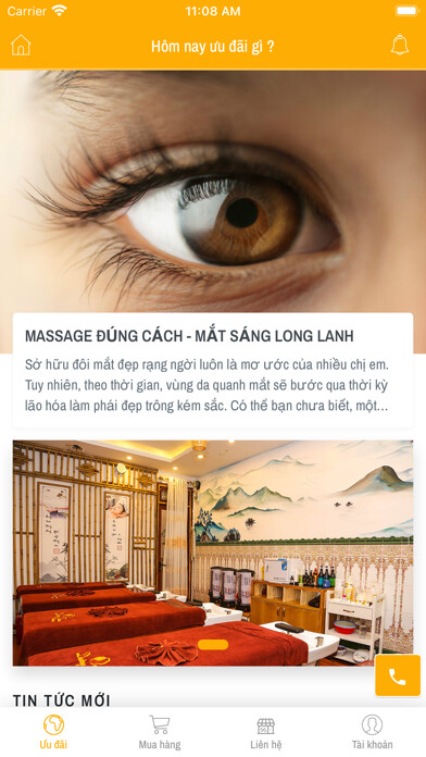 Emulate iPhone app Kim Tâm An Healthy Beauty Care using MyAndroid Emulate iPhone app Kim Tâm An Healthy Beauty Care using MyAndroid