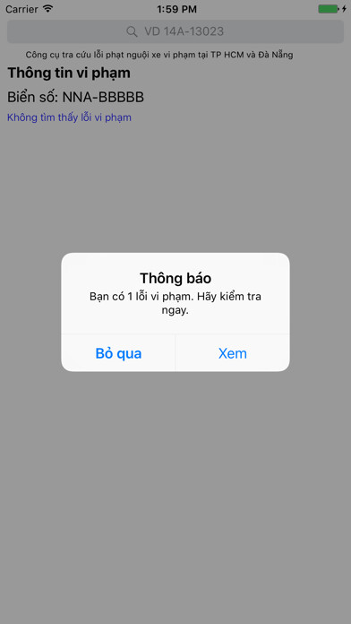 Emulate iPhone app Kiểm tra phạt nguội Oto using MyAndroid Emulate iPhone app Kiểm tra phạt nguội Oto using MyAndroid