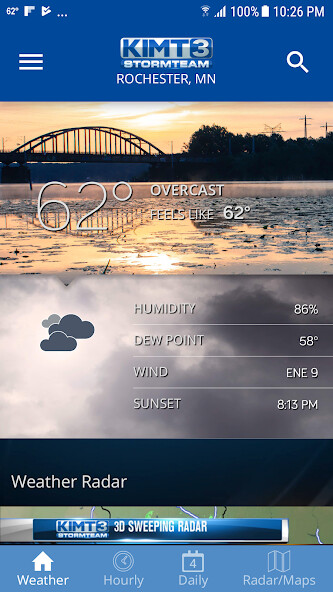 Emulate Android APK KIMT Weather Emulate Android APK KIMT Weather