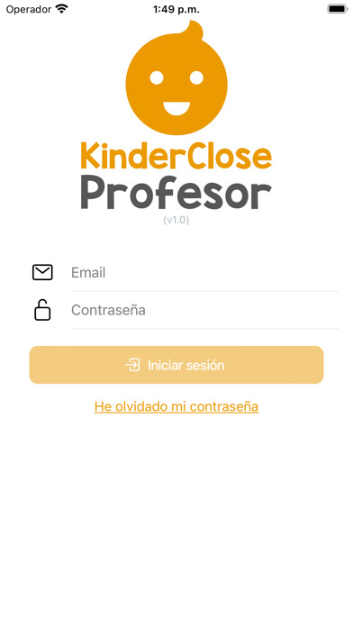 Emulate iPhone app KinderClose Profesor using MyAndroid Emulate iPhone app KinderClose Profesor using MyAndroid