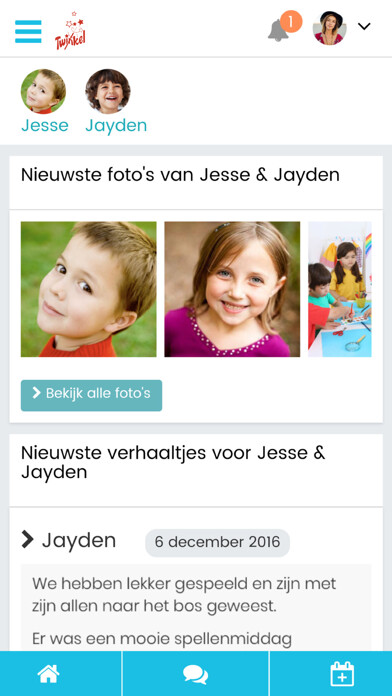 Emulate iPhone app Kinderdagverblijf Twinkel using MyAndroid Emulate iPhone app Kinderdagverblijf Twinkel using MyAndroid
