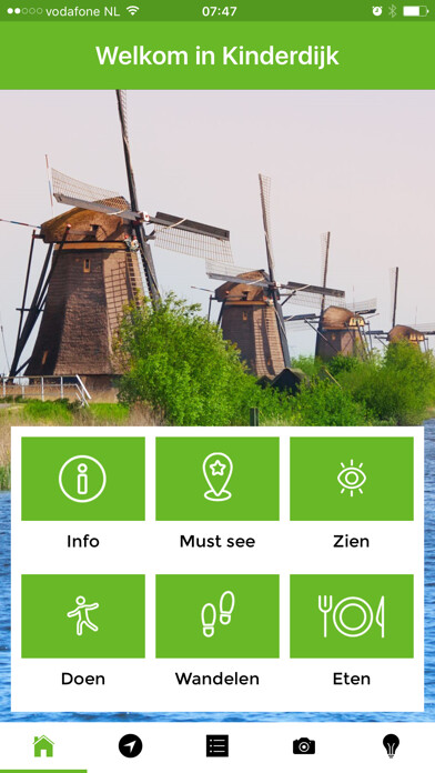 Emulate iPhone app Kinderdijk - Visit the World Heritage using MyAndroid Emulate iPhone app Kinderdijk - Visit the World Heritage using MyAndroid