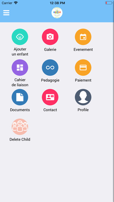 Emulate iPhone app KinderGarden Maroc using MyAndroid
