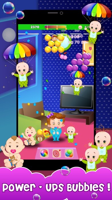 Emulate iPhone app Kindergarten : Bubble Shooter using MyAndroid
