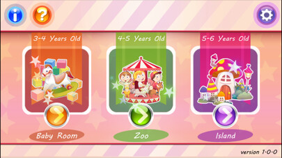 Emulate iPhone app Kindergarten Learning Game - Exploring the World using MyAndroid