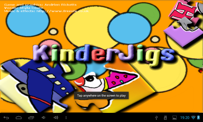 Emulate Android APK KinderJigs - Jigsaw for Kids