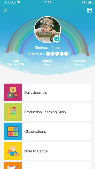 Emulate iPhone app Kinder m8 Family Lounge using MyAndroid