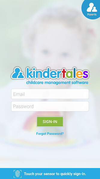 Emulate iPhone app Kindertales for Parents using MyAndroid