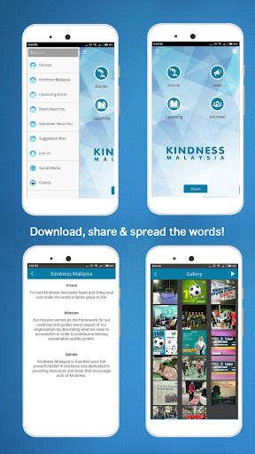 Run android online APK Kindness Malaysia from MyAndroid or emulate Kindness Malaysia using MyAndroid