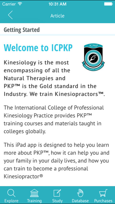 Emulate iPhone app Kinesiology using MyAndroid Emulate iPhone app Kinesiology using MyAndroid