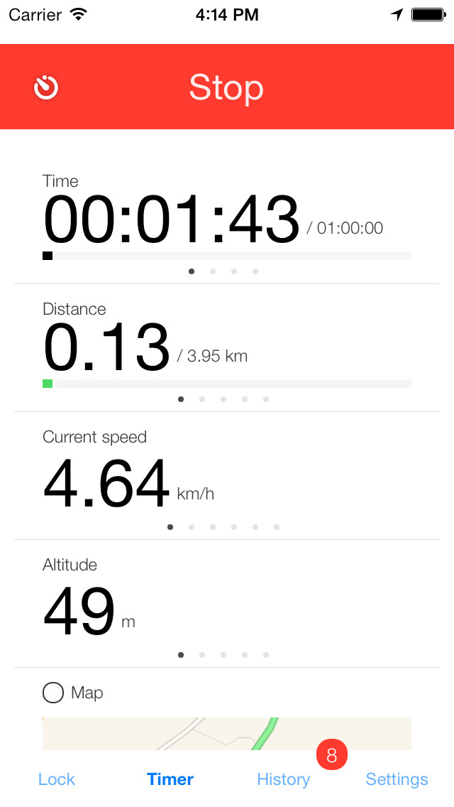 Emulate iPhone app Kinetic Lite GPS using MyAndroid Emulate iPhone app Kinetic Lite GPS using MyAndroid