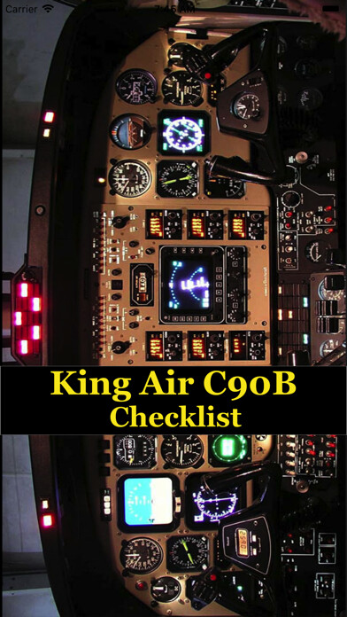 Emulate iPhone app King Air C90B Checklist using MyAndroid Emulate iPhone app King Air C90B Checklist using MyAndroid
