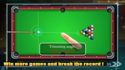 Emulate iPhone app King Billiards Snoooker using MyAndroid