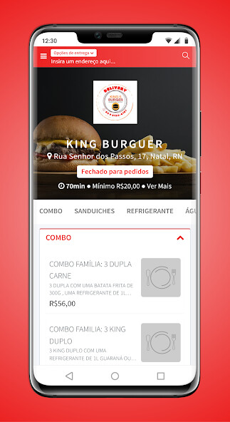 Emulate iPhone app King Burguer using MyAndroid Emulate iPhone app King Burguer using MyAndroid