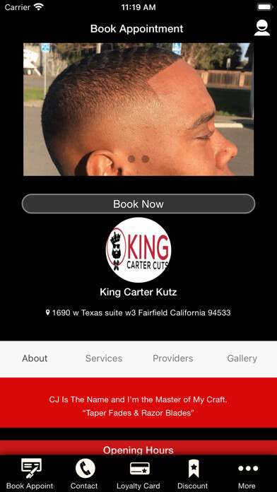 Emulate iPhone app King Carter Cuts using MyAndroid Emulate iPhone app King Carter Cuts using MyAndroid