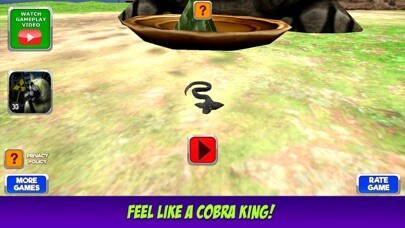 Emulate iPhone app King Cobra Snake Survival Simulator 3D using MyAndroid Emulate iPhone app King Cobra Snake Survival Simulator 3D using MyAndroid