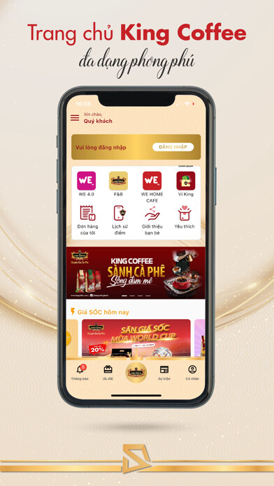 Emulate iPhone app King Coffee Super App using MyAndroid Emulate iPhone app King Coffee Super App using MyAndroid