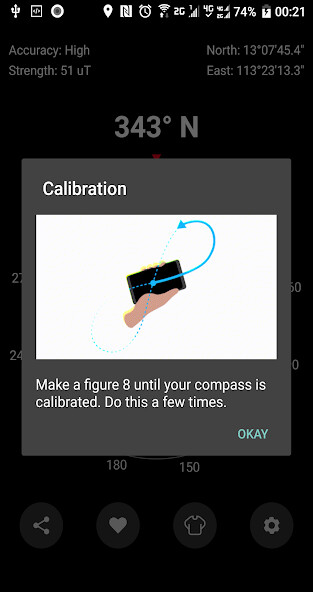 Run android online APK King Compass 2022 from MyAndroid or emulate King Compass 2022 using MyAndroid