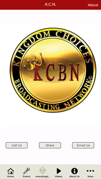 Emulate iPhone app Kingdom Choices Network using MyAndroid