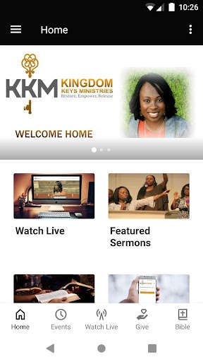 Emulate Android APK Kingdom Keys Ministries