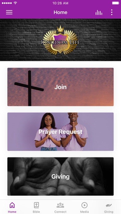 Emulate iPhone app Kingdom Life, Inc. using MyAndroid Emulate iPhone app Kingdom Life, Inc. using MyAndroid