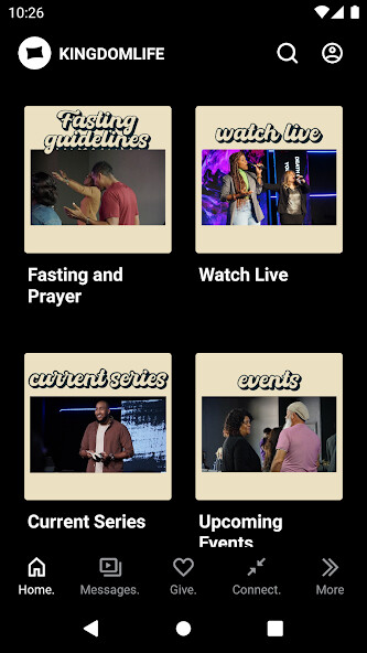 Emulate iPhone app Kingdom Life (KLICCFL) using MyAndroid Emulate iPhone app Kingdom Life (KLICCFL) using MyAndroid