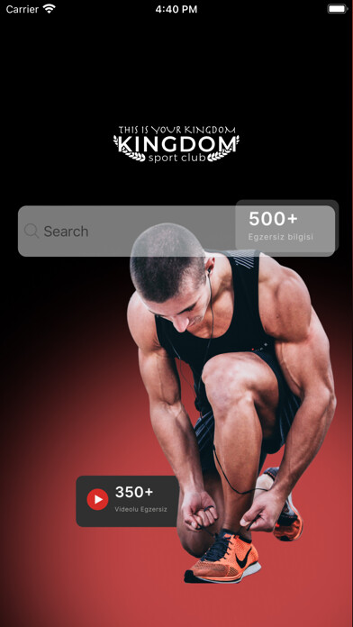 Emulate iPhone app Kingdom Sport Club using MyAndroid