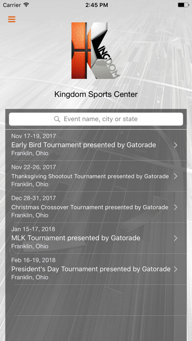 Emulate iPhone app Kingdom Sports Center using MyAndroid Emulate iPhone app Kingdom Sports Center using MyAndroid