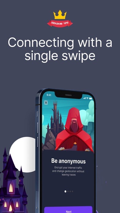 Emulate iPhone app Kingdom VPN using MyAndroid