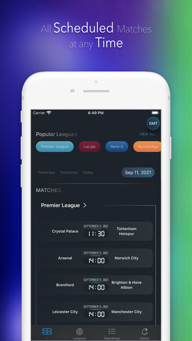 Emulate iPhone app King Foot: Soccer Live Scores using MyAndroid Emulate iPhone app King Foot: Soccer Live Scores using MyAndroid