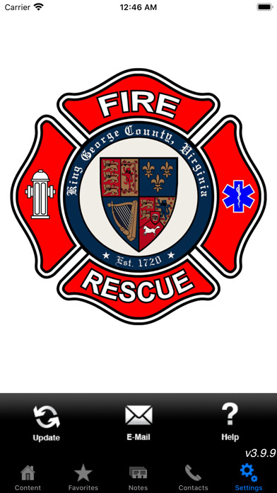 Emulate iPhone app King George County Fire Rescue using MyAndroid Emulate iPhone app King George County Fire Rescue using MyAndroid