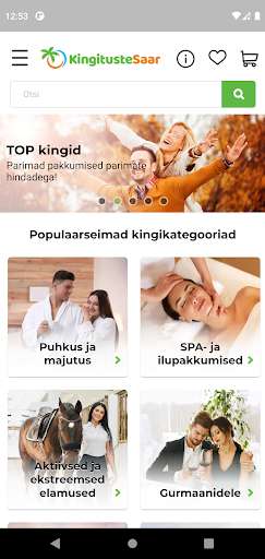 Run android online APK Kingituste Saar from MyAndroid or emulate Kingituste Saar using MyAndroid